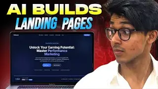 Building a Landing Page with AI | Vibe Coding using Bolt