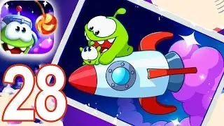 Cut the Rope Remastere‪d - SPACE - Gameplay Walkthrough Part 28 (iOS)