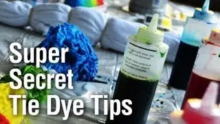 Super Secret Tie Dye Technique