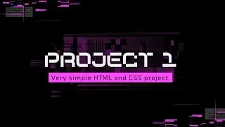 HTML and CSS Made EASY for Beginners! (Learn with a project)