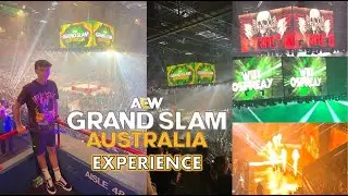 AEW GRAND SLAM AUSTRALIA EXPERIENCE!
