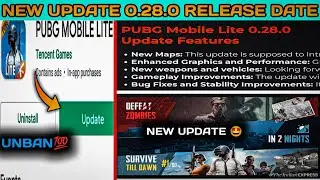 PUBG MOBILE LITE NEW 0.28.0 UPDATE RELEASE DATE | PUBG LITE UNBAN | #shorts #pubglite