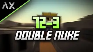 72-3 DOUBLE NUKE GAMEPLAY!?! | feat. Ys1r [ax] [Krunker]