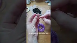 Бублик на парик для кукол и игрушек