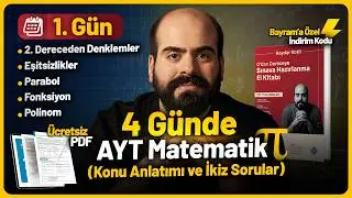 4 Günde AYT Matematik - 1. Gün