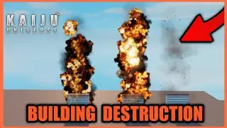 BUILDING DESTRUCTION CONCEPT TEASER ROBLOX KAIJU UNIVERSE