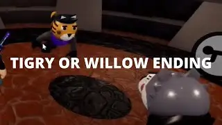 How to get the WILLOW or TIGRY ending in Lab | Roblox Piggy Book 2