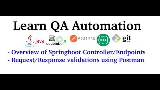 | Overview of Springboot Rest API | Request Validation of Rest API Using POSTMAN ||