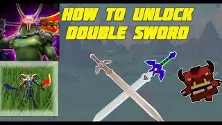 ROBLOX Giant Simulator! How To Unlock Double Sword 2020!