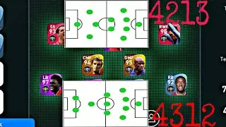 Why You Should Use the 4213 Formation {Advantages and Tips}PES 2021 Mobile