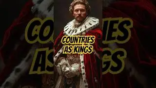 AI Imagines Countries as Kings #shorts #viral #shortsvideo #countries #king #emperor #midjourney #ai