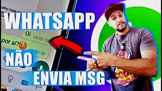 WHATSAPP NÃO ENVIA MENSAGEM! Veja como RESOLVER este problema