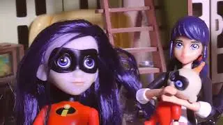 ФИАЛКА СУПЕРСЕМЕЙКА! Маринетт и Адриан НЯНЬКИ! Приветы№22.