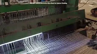 Decorative Wire Mesh for Interior Cladding - A stylish dual sided design #interiordecor #cladding