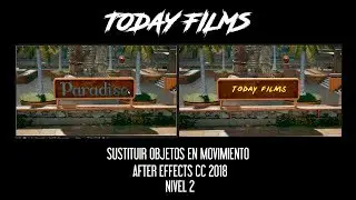 Como sustituir objeto en movimiento con After Effects CC 2018 Nivel 2