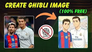 Trending Ghibli Art Photo Editing Tutorial