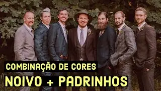 Noivo e padrinhos, como combinar as cores dos ternos?