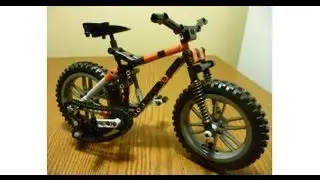 Lego Technic MTB - bicycle building instructions - Specialized Safire Mountain bike