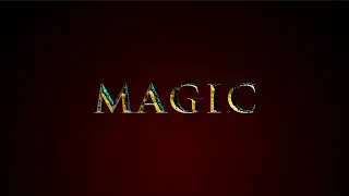 Magic Logo appearing from flames