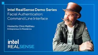 Intel RealSense Demo Series #4 - Facial Authentication and Command Line Interface