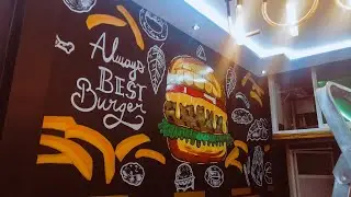 HAMBURGER STYLE - ART WALL 🎨🍔
