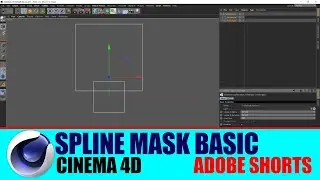 Spline Mask Basic || Cinema 4D || Adobe Shorts