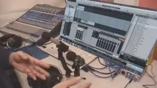 Encadenadas 1 StudioLive y 1 FireStudio Mobile de PreSonus