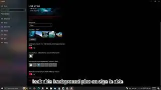 How to Easily Turn Off Lock Screen Background Picture on PC/Laptop