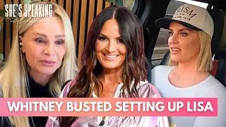 Whitney Rose is Busted Setting Up Lisa Barlow | RHOSLC Episode 5 & RHOC Episode 15
