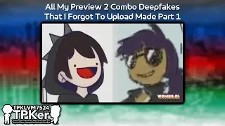 All My Preview 2 Combo Deepfakes That I Forgot To Upload Made Part 1 【Guess The Characters/Videos】
