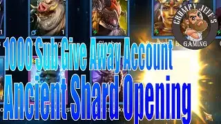 Raid Shadow Legends Shard Opening on the 1000 sub Giveaway Account