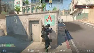 CS2 - Dust 2 - A Bomb site retake clutch