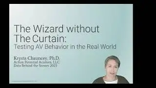 Wizard without the Curtain, Krysta Chauncey, Ph.D. -- DataBS 2025 Pre-show