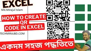 HOW TO CREATE QR CODE IN EXCEL TUTORIAL