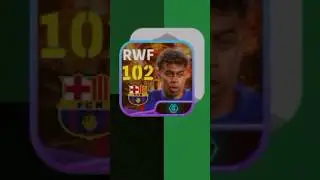 LAMINE YAMAL 102 🔥 efootball 2024 | #efootball #efootball2024 #pesmobile #pes2021 #reels #shorts