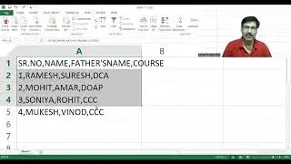 #Exceltricks #Computer #textintocolumns #exceltutorial #gyankibaatein