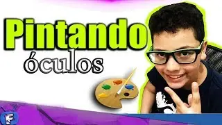 Saiba Como Pintei Óculos de Grau - Speed Pintura 🎨