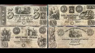 Texas Banknotes | Independent Republic of Texas