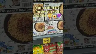 HUGE Discount on BT21 Noodles! #bt21 #noodles #bt21merch