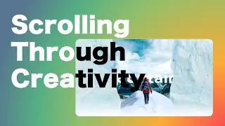 Scrolling Through Creativity: A Stunning HTML/CSS Page with Animated Elements