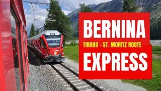 🔴 Bernina Express: Journey from Tirano to St. Moritz - Discover the Swiss Alps