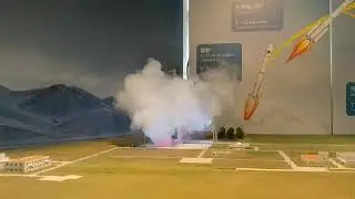 香港太空館模擬火箭升空 Hong Kong Space Museum Rocket Simulation