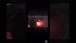 @EdwinSarkissian firing m60 with tracers into lake
