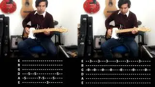 Maps - Yeah Yeah Yeah's Cover Tutorial Tab all guitar parts