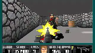 Wolfenstein 3D - (Return to Castle Wolfenstein) - Episode 1 - Floor 7