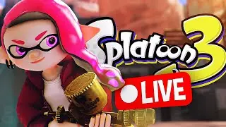 Splatoon 3 but it's LIVE. Come in and join!