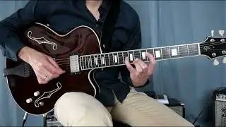 Voiceleading   Hybrid Picking Exercise    F Harmonic Minor Open Triads + Drop 2 Inversions
