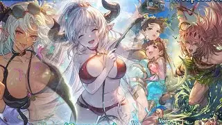 Let's Take a Gander at Summer Fediel, Summer Aliza, Summer Maids and Summer Yurius! - Granblue