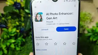 Ai photo enhancer gen art app kaise use kare !! How to use ai photo enhancer app 