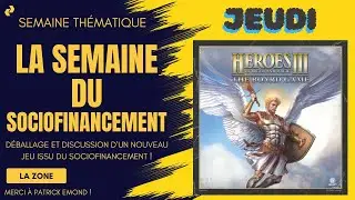 La semaine du Sociofinancement - Heroes of Might and Magic III: Le jeu de Plateau